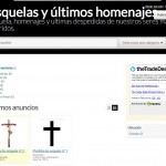 Cementerio virtual y esquelas